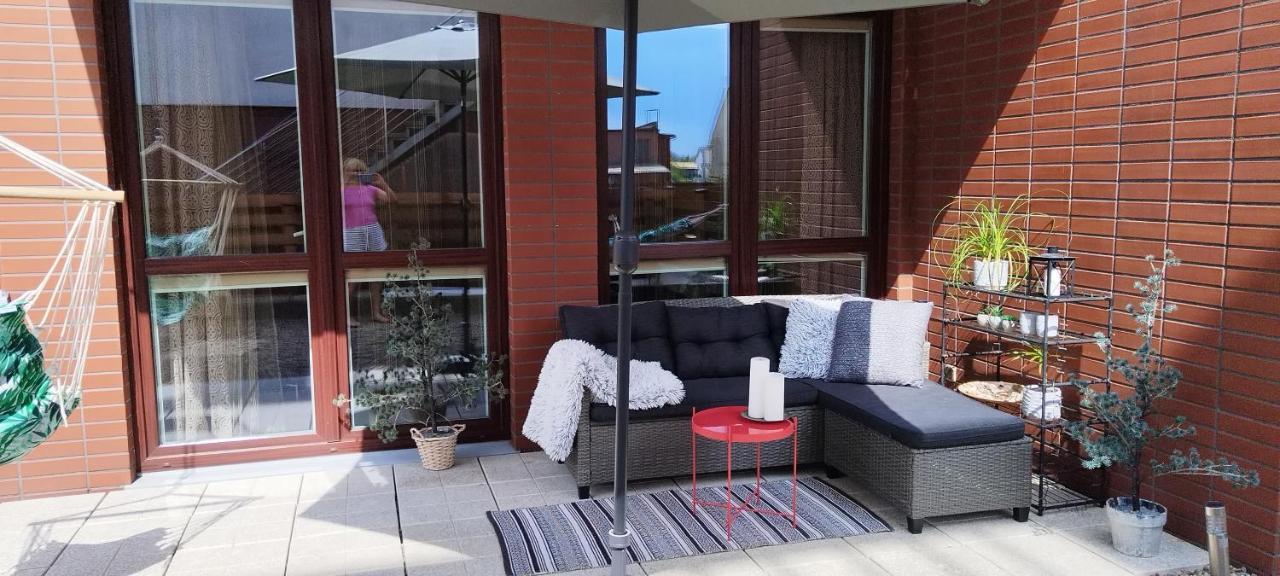 Apartament Amber Z Duzym Tarasem Daire Kolobrzeg Dış mekan fotoğraf